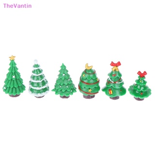 Thevantin ฟิกเกอร์เรซิ่น รูปต้นคริสต์มาส สําหรับตกแต่งสวน