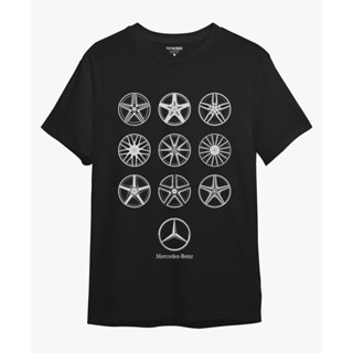 เสื้อยืดคอกลม แขนสั้น ผ้าฝ้าย 100% พิมพ์ลาย Mercedes-Benz Benz พลัสไซซ์ สําหรับผู้ชาย