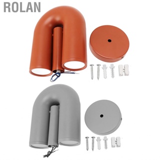 Rolan U Shape Wall Lamp Iron ABS Nordic Modern Warm Light Decorative Mounted