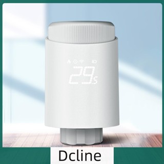 [Dcline.th] Tuya Zigbee TRV เทอร์โมสตัทวาล์วหม้อน้ําอัจฉริยะ ตั้งโปรแกรมได้ สําหรับบ้าน