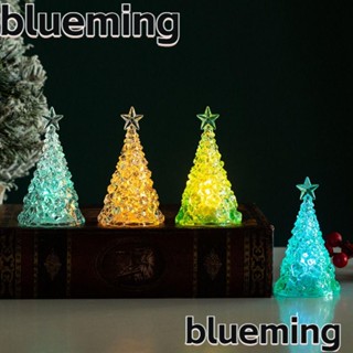 Blueming2 โคมไฟคริสตัลใส เรืองแสง ขนาดเล็ก สําหรับตกแต่งต้นคริสต์มาส