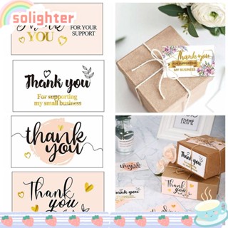 SOLIGHTER ป้ายแท็กกระดาษ สําหรับตกแต่งเทศกาล DIY