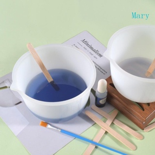 Mary ถ้วยตวงซิลิโคน 600 มล. ไม่ติด สําหรับงานฝีมือ เรซิน DIY