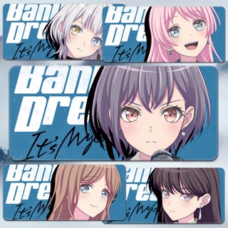 BanG Dream! Its MyGO!!!!! High definition mouse pad Anon Chihaya Oversized Keyboard pad Anime game peripheral Soyo Nagasaki computer table mat Taki Shiina custom อุปกรณ์เสริมคีย์บอร์ดขนาดใหญ่พิเศษอะนิเมะ