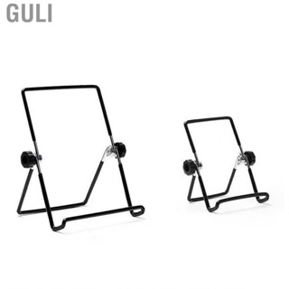 Guli Tablet Stand Foldable Prevent Slip Multi Angle Triangular Iron Wire Desktop Mobile Phone Bracket