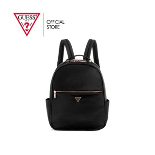 GUESS กระเป๋าเป้ผู้หญิง รุ่น YG900630 POWER PLAY TECH BACKPACK สีดำ