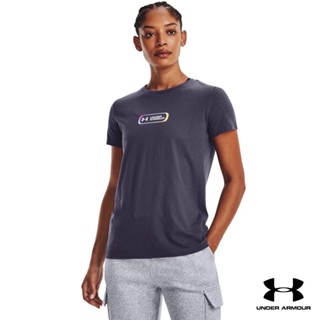 Under Armour UA Womens Gradient Pill Short Sleeve อันเดอร์ อาร์เมอร์ เสื้อแขนสั้นเทรนนิ่ง สำหรับผู้หญิง