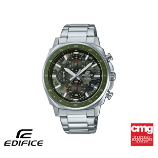 CASIO นาฬิกาข้อมือผู้ชาย EDIFICE รุ่น EFV-600D-3CVUDF วัสดุสเตนเลสสตีล สีเขียว