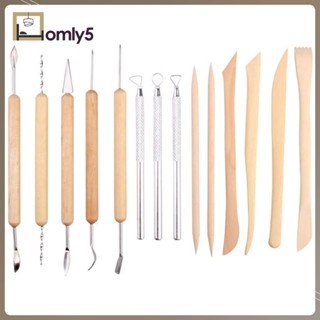 [Homyl5] ชุดเครื่องมือแกะสลักดินโพลิเมอร์ สําหรับผู้ใหญ่ 14 ชิ้น