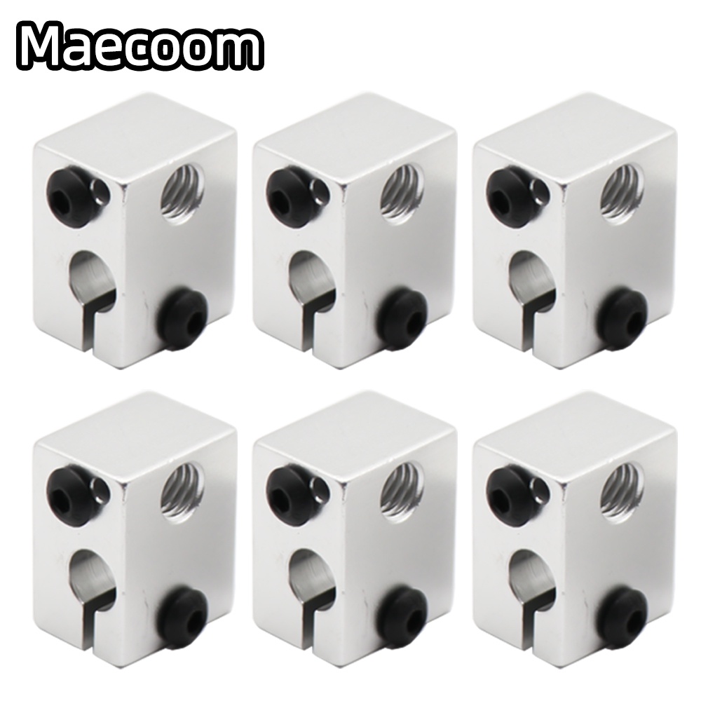 3D printer Aluminium Heat Block E3D V5 V6 J-head RepRap MK7 or MK8 kossel and prusa i3 Extruder  3D 