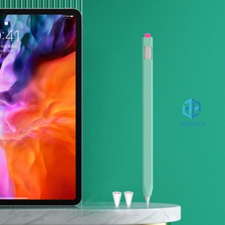 เคสซิลิโคนนิ่ม กันรอยขีดข่วน สําหรับ Apple Pencil 2nd [Missece.th]