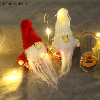 Huarickshine^^ ตุ๊กตาซานต้าคลอส สําหรับตกแต่งต้นคริสต์มาส