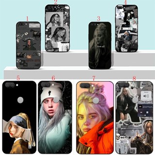 เคสโทรศัพท์มือถือแบบนิ่ม ลาย Billie Eilish น่ารัก สีดํา สําหรับ OPPO A12 A17 k A83 A1 A1K A5 A9 A31 2020 A8 219 H14