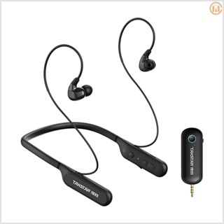 TAKSTAR Wireless Monitor Headphones with Transmitter In Ear Headphones for Noise Canceling and Music Appreciation