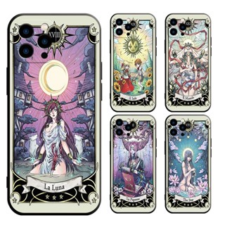 iPhone14 promax/iPhone14/ iPhone13/ iPhone13pro max/ mi ni iPhone12 mini iPhone12 Promax iPhone12  divine tarot cards  Casing soft case