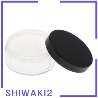 [Shiwaki2] กล่องเปล่า แบบพกพา สําหรับใส่รองพื้น บลัชออน DIY 3 ชิ้น