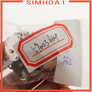 [Simhoa1] เข็มกลัด 18 มม. สีบรอนซ์ สําหรับเย็บกระเป๋าเสื้อผ้า งานฝีมือ DIY 10 ชุด