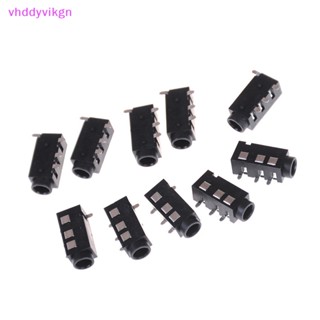 Vhdd แจ็คเชื่อมต่อหูฟัง PCB ตัวเมีย PJ-320D 4 Pins SMD 3.5 มม. 10 ชิ้น