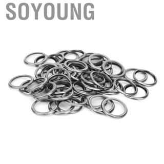 Soyoung Oil Drain Plug Gasket 50pcs Engine Washers Gaskets Replacement