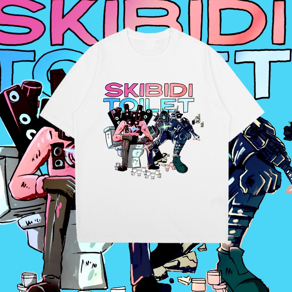 เสื้อเลือกตั้ง skibidi toilet เสื้อห้องน้ํา
