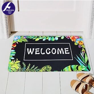 Feiyana-พรมเช็ดเท้า ขนาด 40*60cm คุณภาพดี กันลื่น ซับน้ำดีเยี่ยม แห้งไว ลวดลายน่ารัก XD-A16