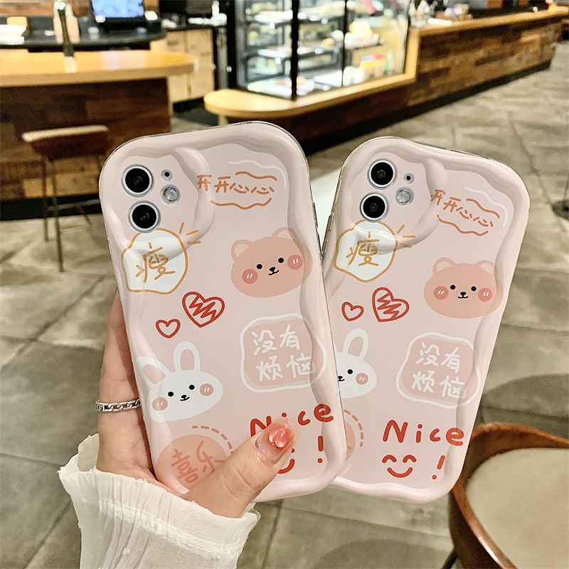 เคสโทรศัพท์มือถือนิ่ม ลายกระต่ายน่ารัก สําหรับ OPPO reno 8T 5G 3 4 5 6 7 8 9 10 4SE 4Z 5Z 5F 7Z 8Z r