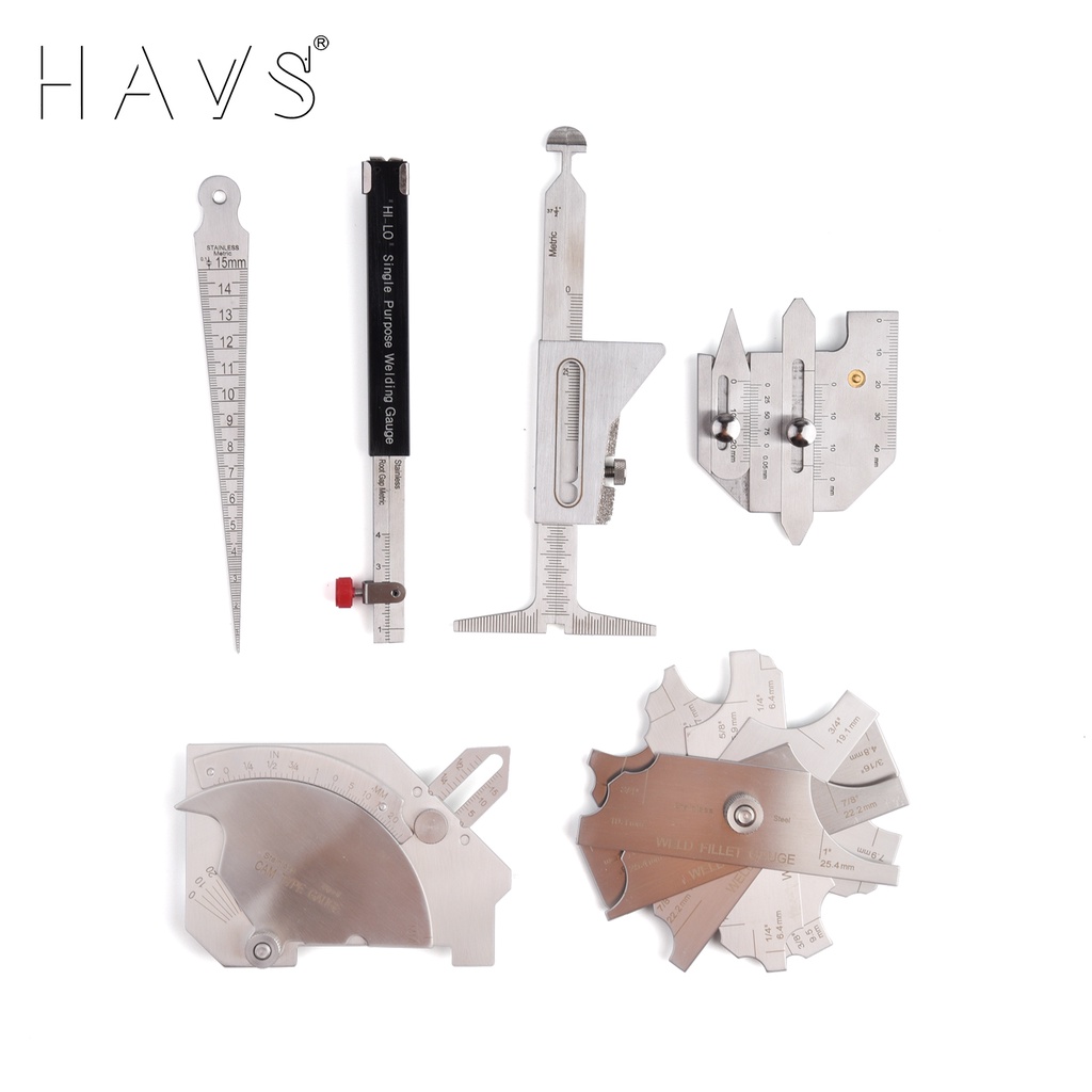 เกจวัดมุมเชื่อม ลูกปัด ฟิลเลต มงกุฎ ไม้บรรทัด Ulnar HI-LO