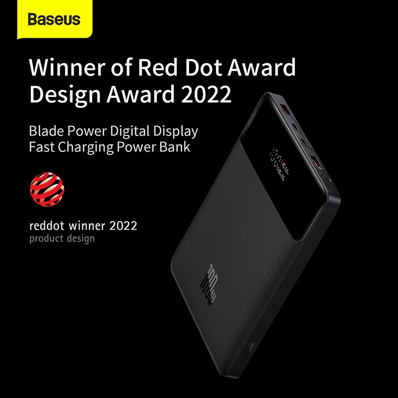 Baseus 100W type-C ชุดพลังงานแบตเตอรี่ภายนอก 20000mAh PD ชาร์จเร็วเครื่องชาร์จแล็ปท็อปแบบพกพา ราคา ถูกที่สุด ดีลบีเคเค แกลเลอรีภาพที่ 6