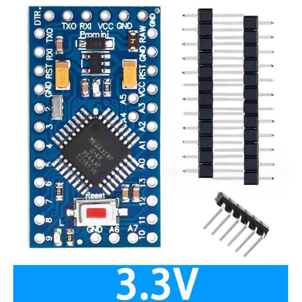 Pro Mini 328 Mini 3.3V / 8M 5V / 16M ATMEG ATMEG P-AU 3.3V / 8MHz 5V / 16MHZ