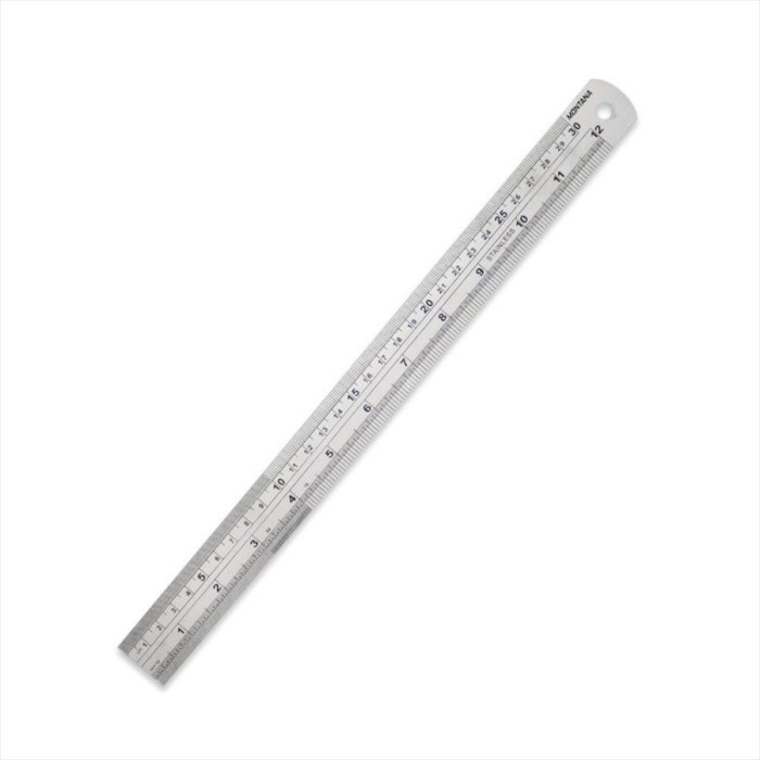 IRON RULER - 30CM LENGTH