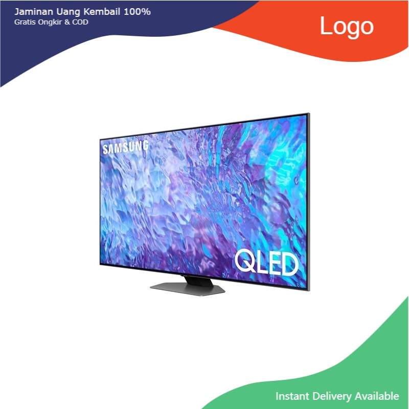 PQ (Pre-order)  SAMSUNG ทีวี QLED Smart TV (2023) 98 นิ้ว Q80C Series รุ่น 🚀ส่งของเดี๋ยวนี้🚀