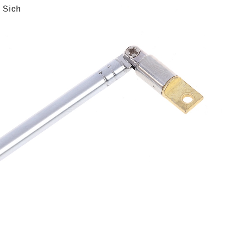 [Sich] ใหม่ เสาอากาศวิทยุ AM FM สเตนเลส ยืดหดได้ 5 ส่วน 37 ซม. 1 ชิ้น