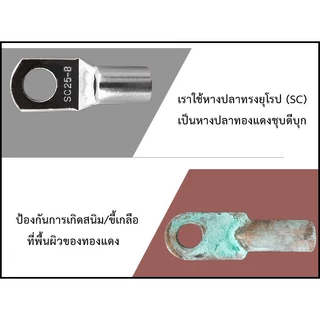 สายพ่วงแบตเตอรี่ 25sq.mm. กระแสสูง รุ่นอย่างดี อย่างหนา พร้อมใช้งาน