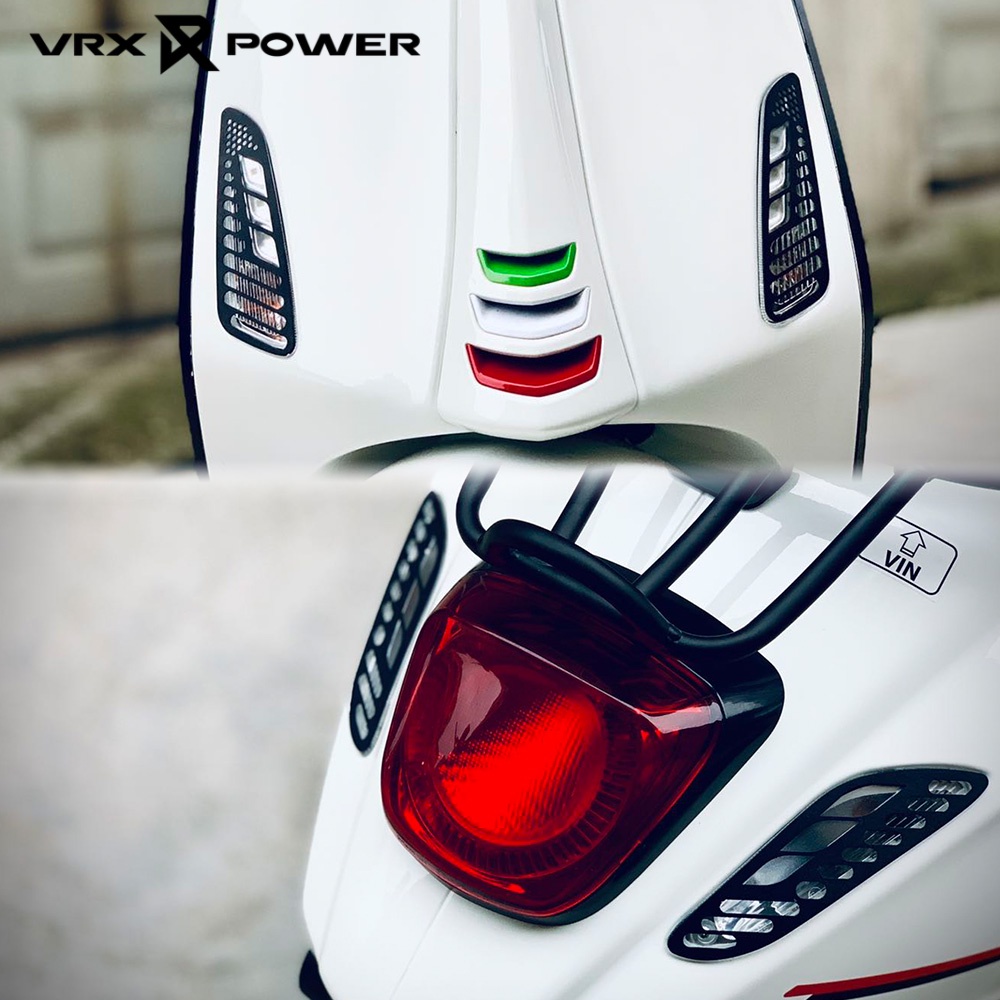 ชุดตะแกรงไฟหน้า และไฟท้าย สําหรับ Vespa Sprint Primavera 150