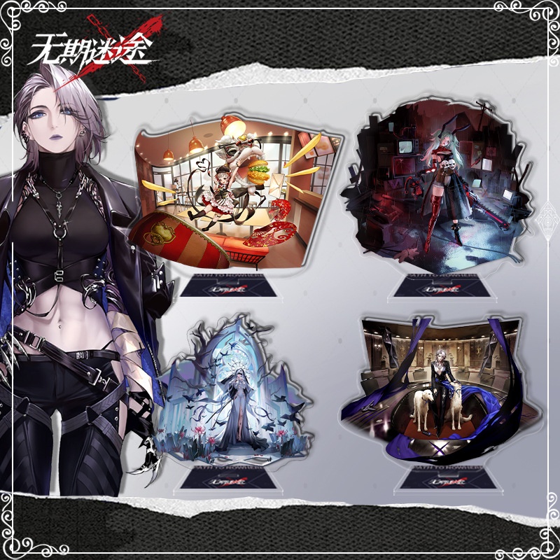 ฟิกเกอร์อะคริลิค รูปการ์ตูนอนิเมะ Path to Nowhere Luvia Ray astrologer Eirene สําหรับตกแต่งบ้าน โต๊ะ