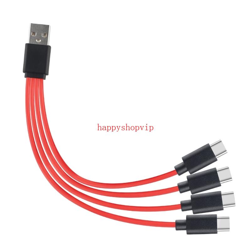 Hsv 4 in 1 สายเคเบิลแปลง Type-C USB ชาร์จเร็ว สําหรับฮาร์ดดิสก์