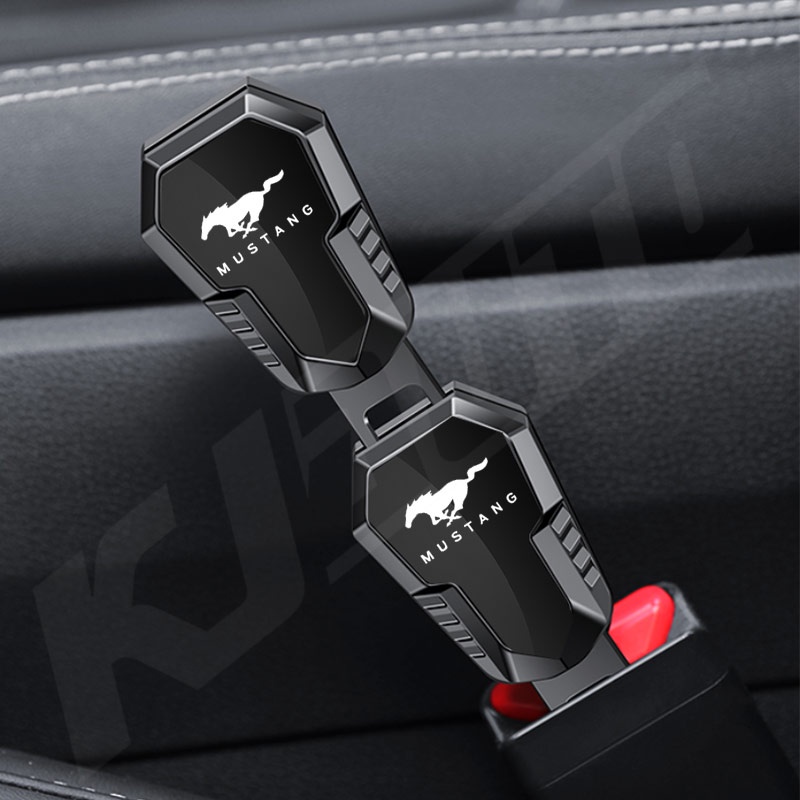 คลิปหัวเข็มขัดนิรภัย โลหะผสมสังกะสี สําหรับ Ford Mustang STline Racing ราคา ถูกที่สุด ดีลบีเคเค แกลเลอรีภาพที่ 3