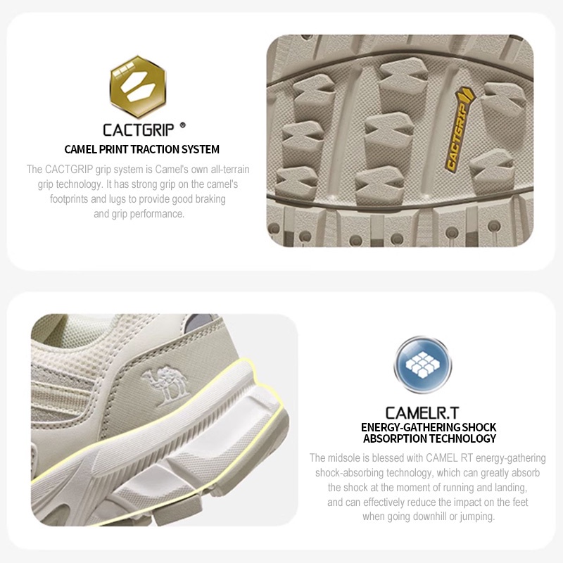 CAMEL SPORTS รองเท้ากีฬาลําลอง รุ่น อเนกประสงค์ ที่ทนต่อการสึกหรอ เหมาะกับใส่เดินป่ากลางแจ้ง สําหรับผู้หญิง - รูปที่ 7