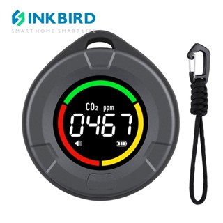 Inkbird เครื่องตรวจจับ CO2 แบบพกพา พร้อมเซนเซอร์แจ้งเตือน ND…