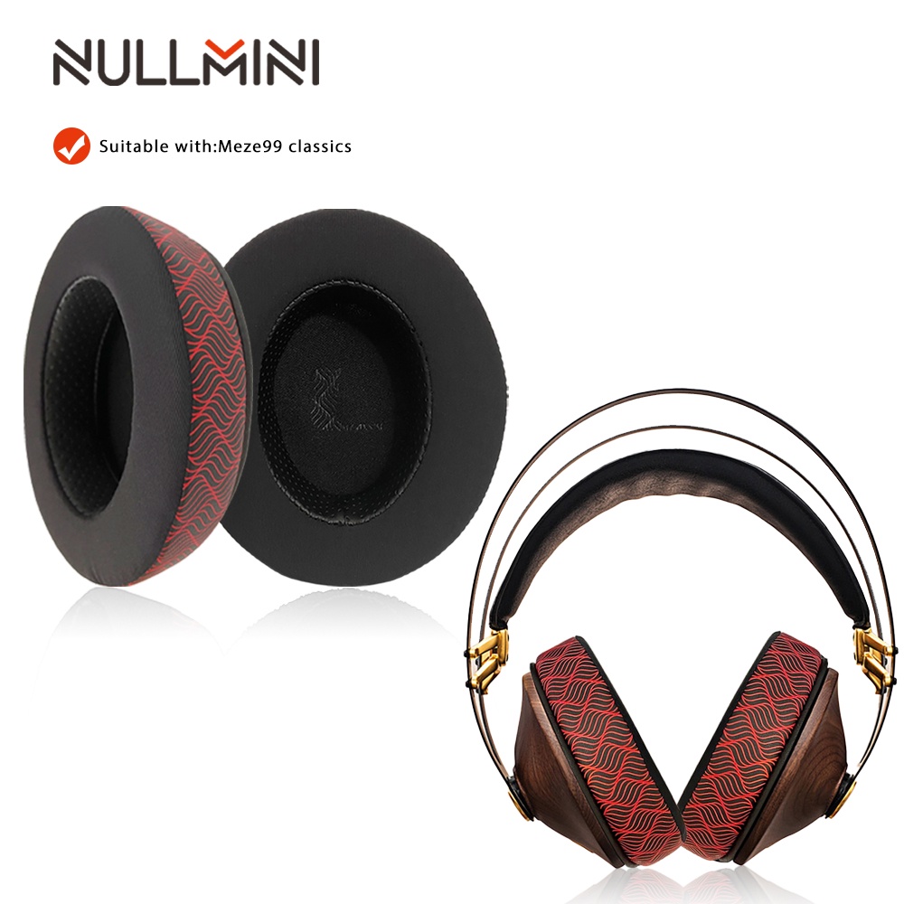 Nullmini แผ่นเจลครอบหูฟัง แบบเปลี่ยน สําหรับ Meze 99 Classics