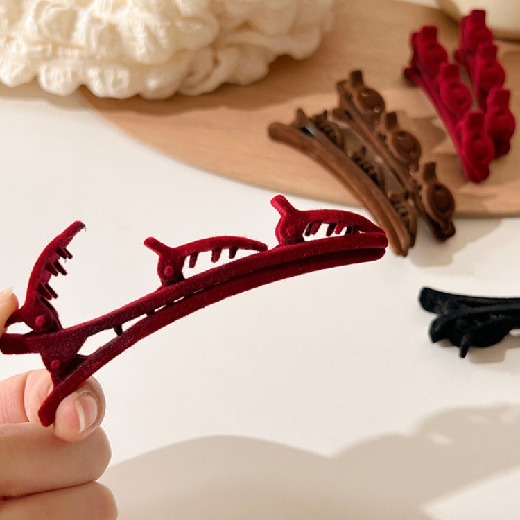 กิ๊บติดผม แบบถัก หน้าม้าคู่ เครื่องประดับ สําหรับผู้หญิง - รูปที่ 6