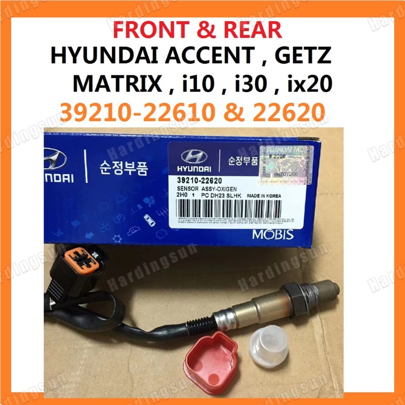 O2 SENSOR FRONT & REAR # HYUNDAI ACCENT , GETZ , MATRIX , i10 , i30 , ix20 # OXYGEN O2 EXHAUST SENSO