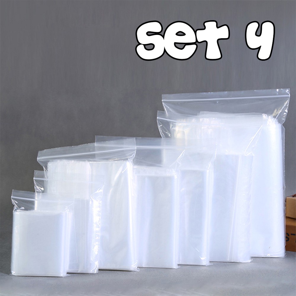 SC Paper-Pack ซองพลาสติกใส ซิปใส แบบหนา พิเศษ 120 ไมครอน