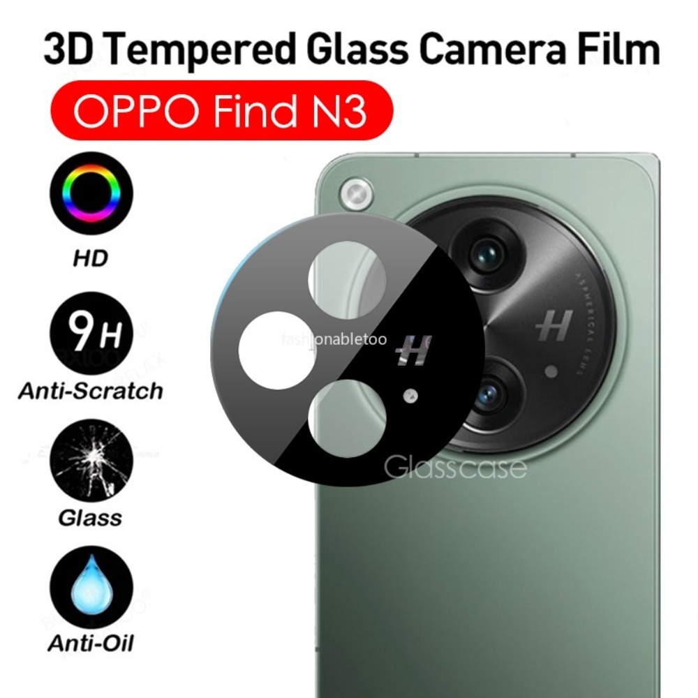 ฟิล์มกระจกนิรภัยกันรอยเลนส์กล้อง 3D สําหรับ Oppo Find N3 N 3 FindN3 2023