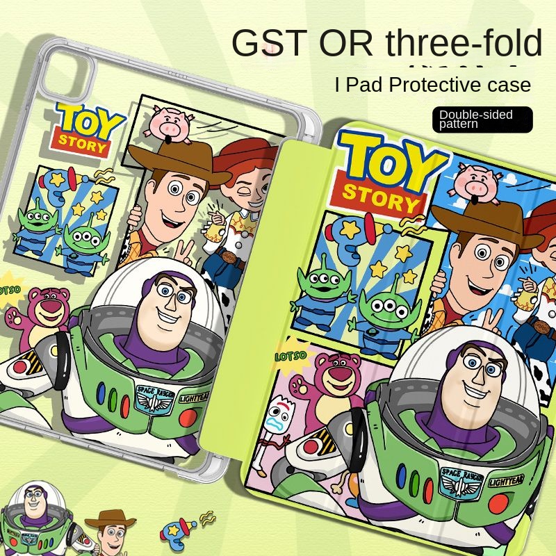 เคสซิลิโคน TPU ลายการ์ตูน Toy Story สําหรับ iPad gen7 gen8 gen9 10.2 Gen5 Gen6 9.7 Air4 Air5 10.9 2021 2020 Pro11 Gen10 2022
