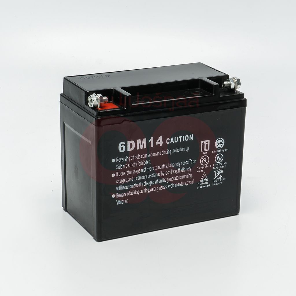 POLO (ENGINE) (โปโล (เครื่องยนต์)) อะไหล่ KT6500DDC แบตเตอรี่(6DM14)