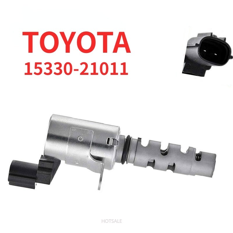 วาล์วควบคุมน้ํามันโซลินอยด์เพลาลูกเบี้ยวเครื่องยนต์ สําหรับ Toyota Yaris Vios 15330-21011
