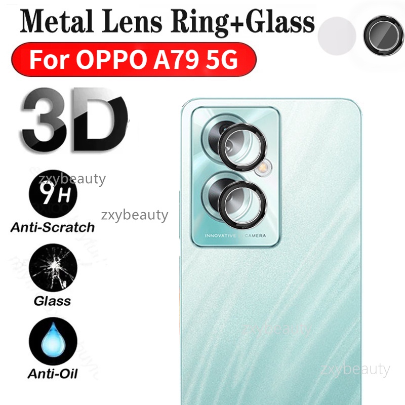 ฟิล์มกระจกนิรภัยกันรอยเลนส์กล้อง ด้านหลัง สําหรับ OPPO A79 5G 2023 OPPOA79 A2 OPPOA2