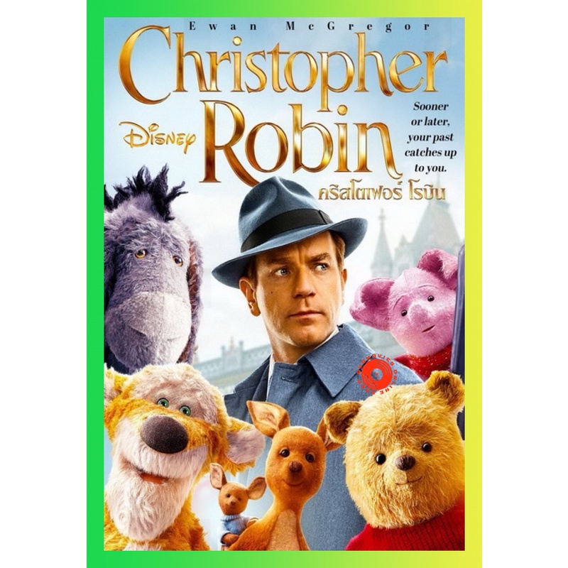 NEW DVD Christopher Robin คริสโตเฟอร์ โรบิน (เสียง ไทย/อังกฤษ ซับ ไทย/อังกฤษ) DVD NEW Movie