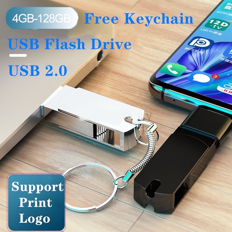 【COD】FREE Otg Jaster 3.0 แฟลชไดรฟ์โลหะ ความเร็วสูง 128GB 64GB 32GB 16GB 8GB 4GB 128MB กันน้ํา